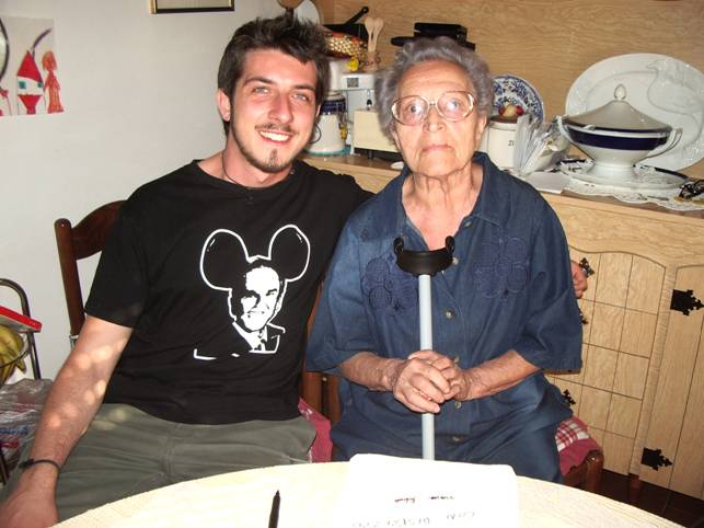 Paolino di MTV con Nonna Rolanda BY www.joenatta.com