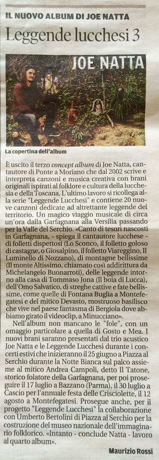 Descrizione: Descrizione: Descrizione: Descrizione: Descrizione: il tirreno, leggende lucca, joe natta leggende lucchesi, intervista, quotidiani, alpi apuane, versilia, tradizioni, il tatone, musica popolare, cantautore, joe natta, garfagnana, lucca, versilia, folletti, streghe, magia,.jpg