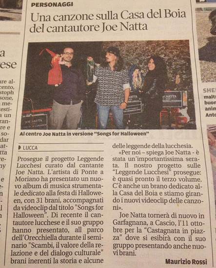 Descrizione: Descrizione: Descrizione: Descrizione: Descrizione: il tirreno, joe natta leggende lucchesi, musica italiana, canzoni popolari, tradizioni, cantautore, lucca, valle del serchio, garfagnana, folletti, streghe, magia, festival, toscana, lucida mansi, lucchese.jpg