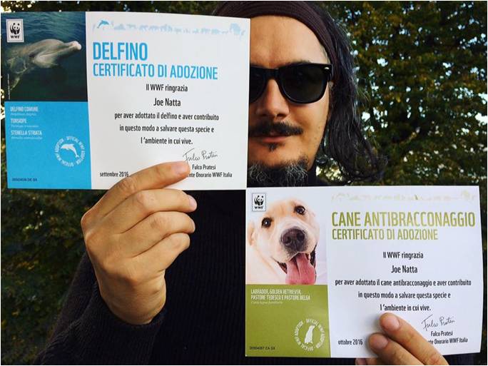 joe natta, adozioni wwf, wwf italia, cane antibracconaggio, delfino, tutto molto bello, solocosebelle, cantautore, volontariato, solidariet.jpg